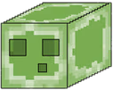 Minecraft_3D_Slime_pixel_art emote