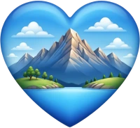 beautifulmountainheart emote