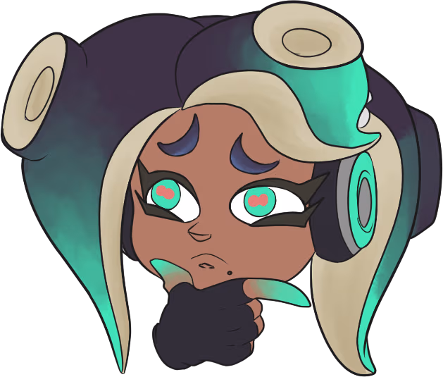 MarinaThink emote