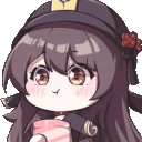 hutaoVeryPog emote