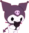 Kuromi_Phone emote