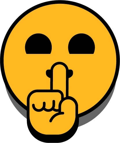 Shhh emote
