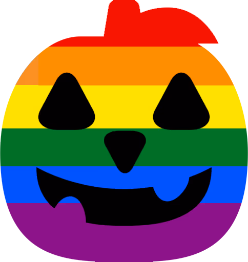 pridepumpkin emote