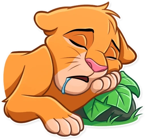 simba_sleep emote