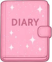 Pink_diary emote