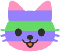 trigender_kitty_face emote