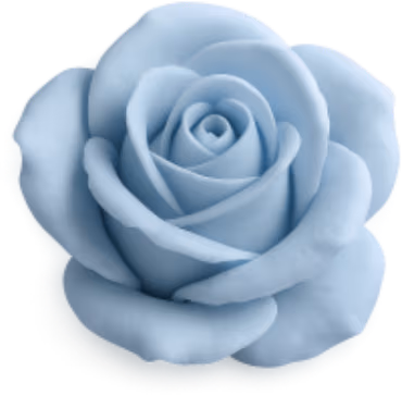 dustybluerose emote