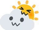 blobpartlysunny emote