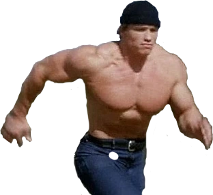 running_arnold emoji