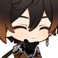 Chibi_Zhongli_Think emote