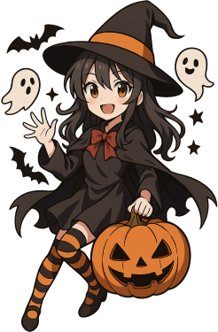 Halloweenanime static emote