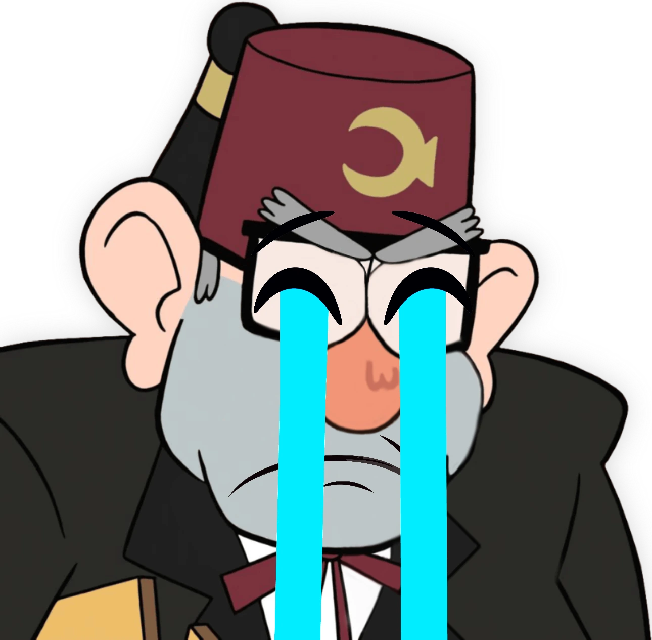 GrunkleStan_SadCry emote