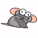SurprisedRat emote
