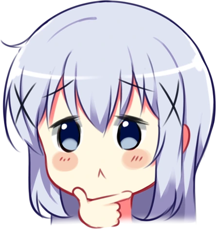 ChinoThink emote