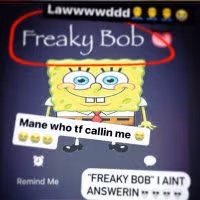 Freakybob emote