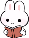 bunny_reading emote