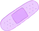 bandage_purple emote