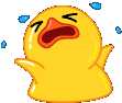 Hysterical animated emote