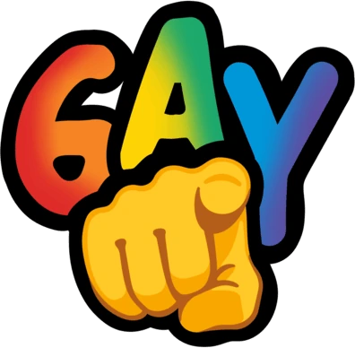 POINT_GAY emote