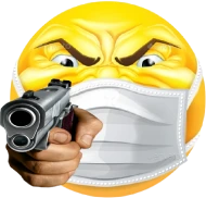 AngryManWithMaskGun_Left emote