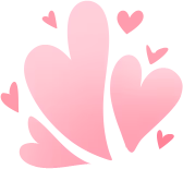 hearts emote