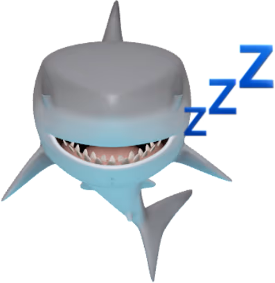 sharksleep emote
