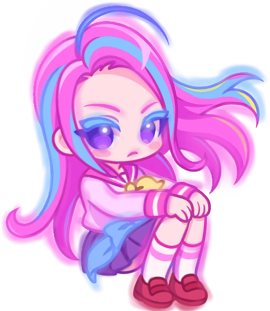 Neon_Girl emote
