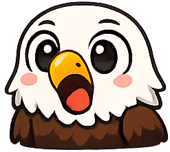 ShockedEagle emote