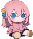 bocchiSit emote
