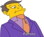 Pathetic emote