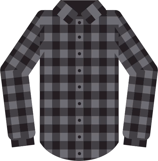 flannel_black emote
