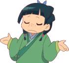 ShrugMaomao emote