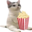 catsittingverycomfortablecinema emote