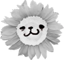 whitepopoflower emote