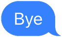iMessageBye emote