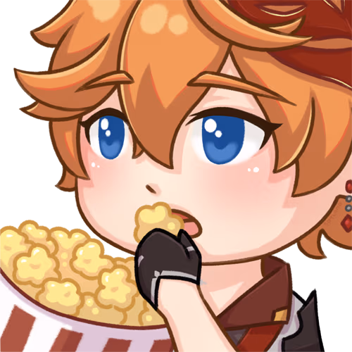 Childe_Popcorn sticker