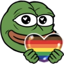 Pepe_PrideHeart emote