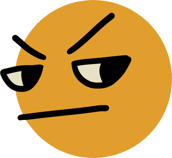 Annoyed emoji