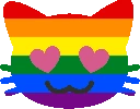 gay_kitty_in_love emoji