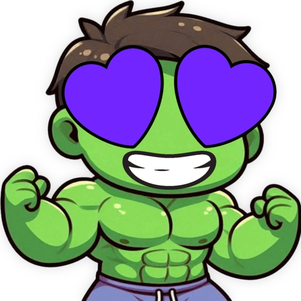 Hulk_HeartPurple emote