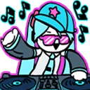 HatsuneMikuDJ emote