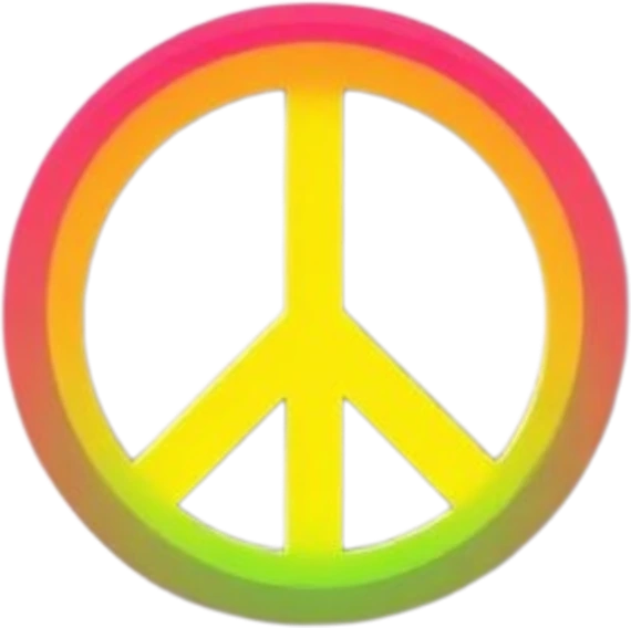 Peace sticker