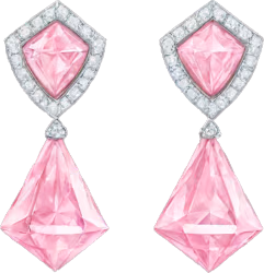 Diamondpinkearrings emote