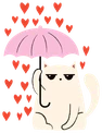 NoLoveCat emote