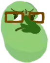 bean_anime_glasses emote