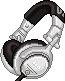 headphones static emote