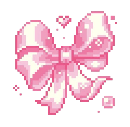 pixel_ribbon_bow static emote