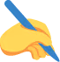 lefty_writing_hand emote