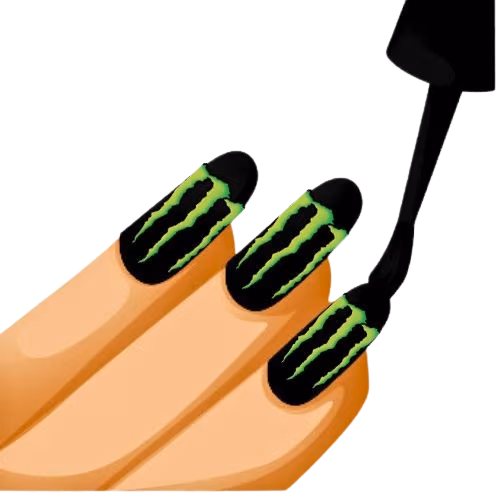 Monsterenergynails emote