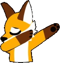 FoxDab emote